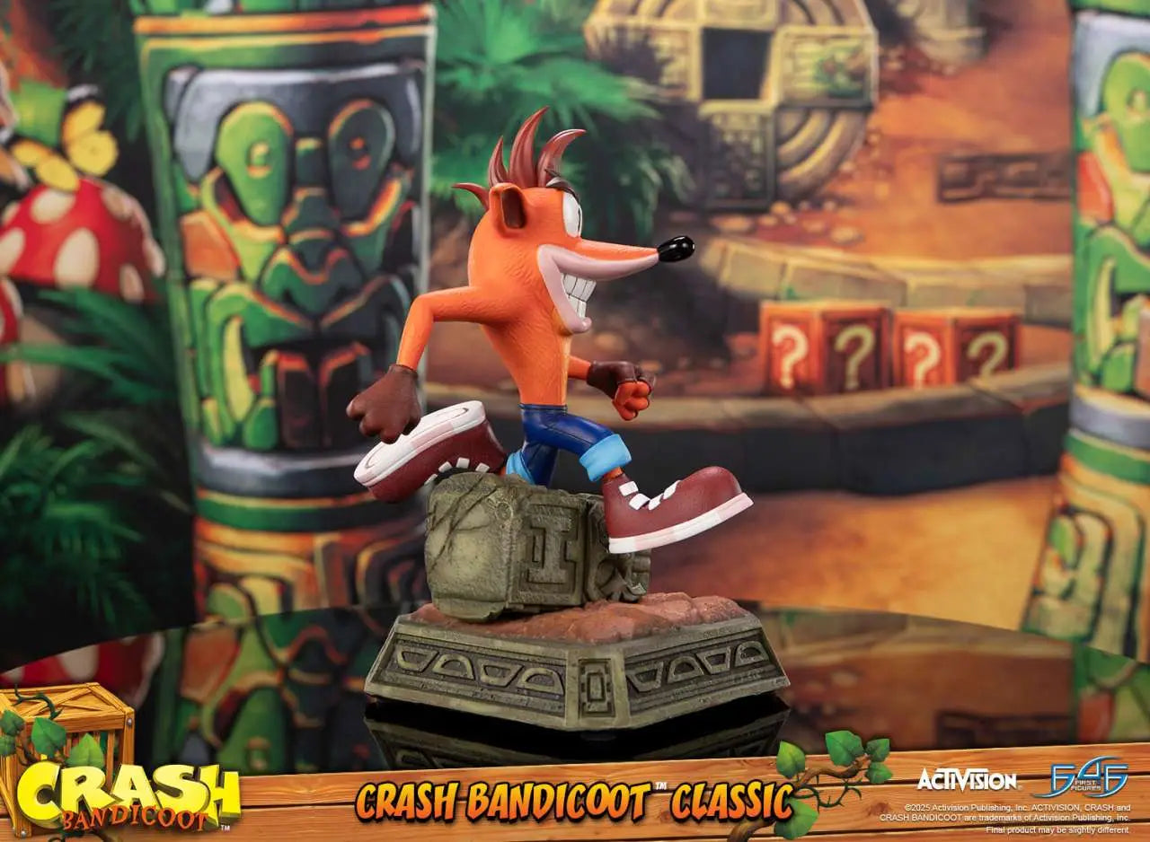 FIRST4FIGURES CRASH BANDICOOT CLASSIC RESIN STATUA 27.50 cm