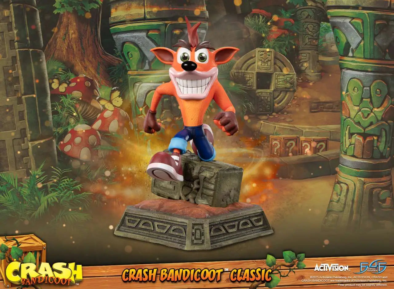 FIRST4FIGURES CRASH BANDICOOT CLASSIC RESIN STATUA 27.50 cm