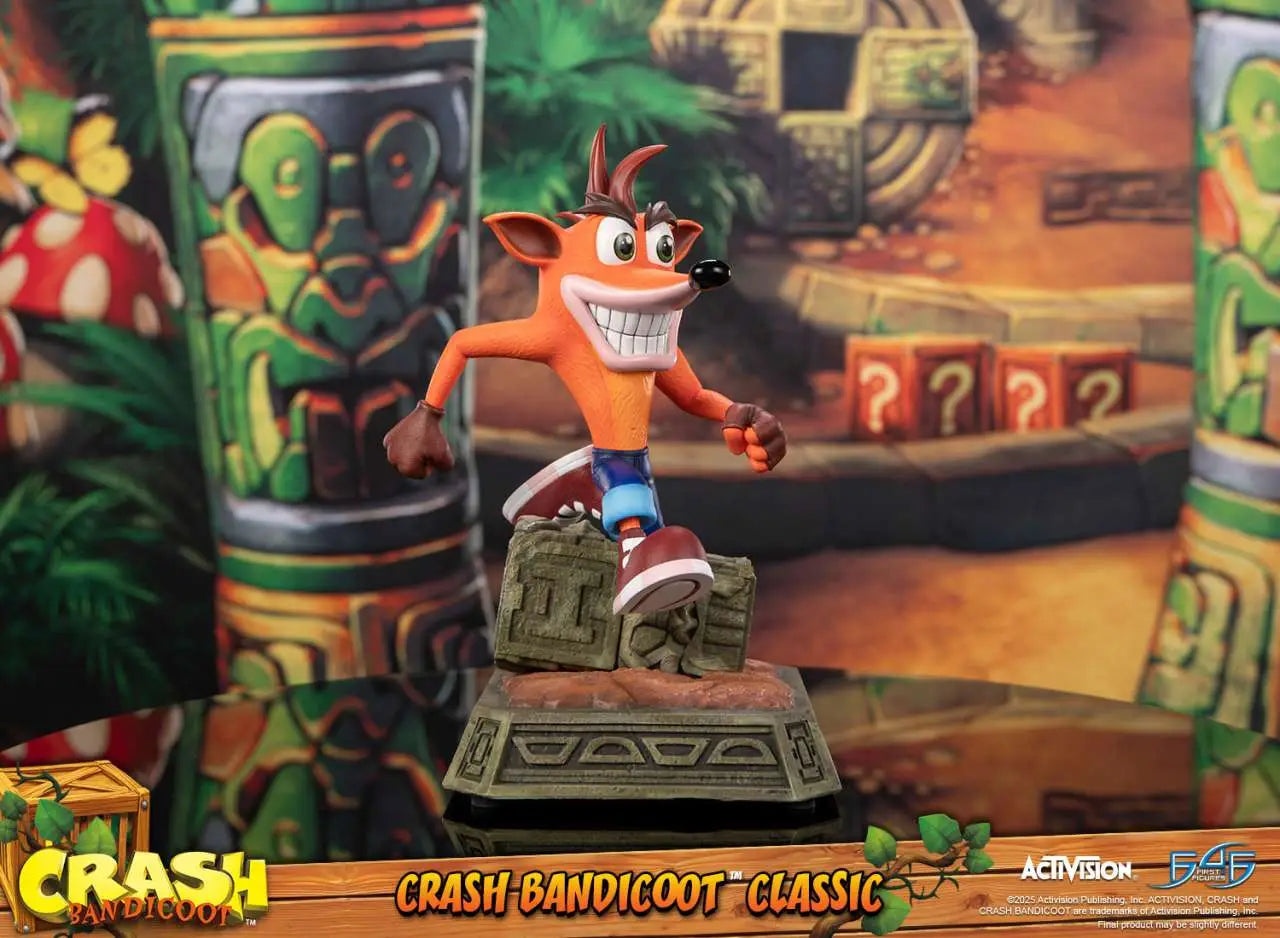 FIRST4FIGURES CRASH BANDICOOT CLASSIC RESIN STATUA 27.50 cm