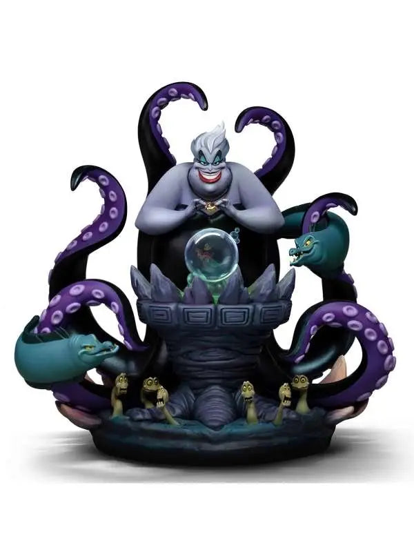 IRON STUDIOS LITTLE MERMAID DISNEY VILLAINS URSULA DLX 1/10 STATUA 16.62 cm