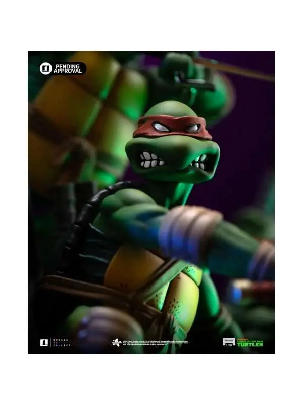 IRON STUDIOS TEENAGE MUTANT NINJA TURTLES KEVIN EASTMAN VERSION SET 1/10 STATUA 24 cm