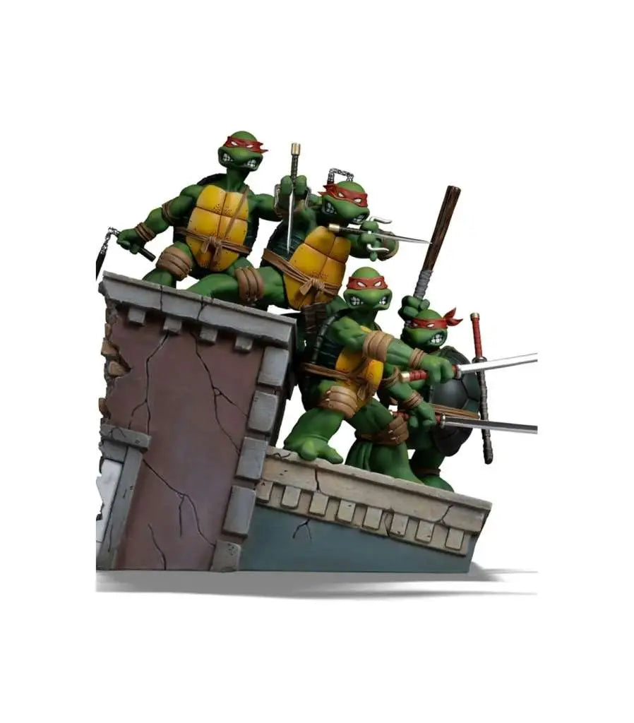 IRON STUDIOS TEENAGE MUTANT NINJA TURTLES KEVIN EASTMAN VERSION SET 1/10 STATUA 24 cm