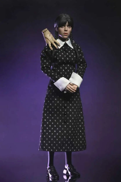 WEDNESDAY ADDAMS CLASSIC DRESS CLOTHED AF