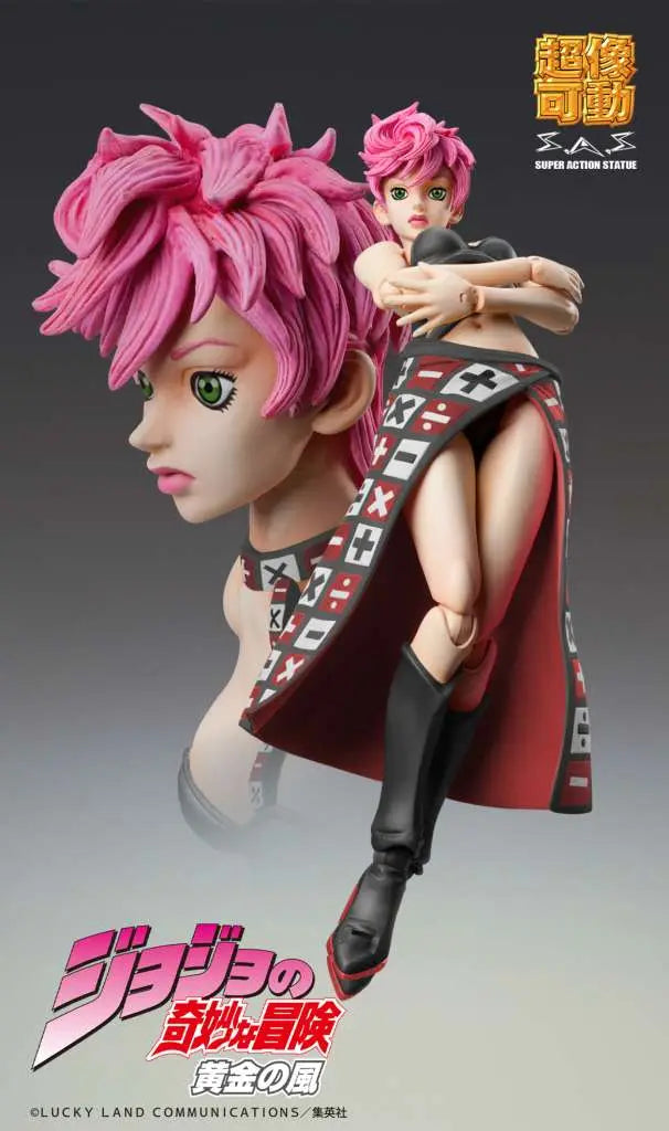 MEDICOS JOJO BIZARRE ADVENTURE TRISH UNA BLACK CHOZOKADO AF ACTION FIGURE 15 cm