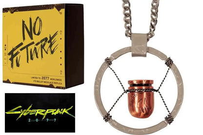FANATTIK CYBERPUNK 2077 V’S BULLET NECKLACE REPLICA