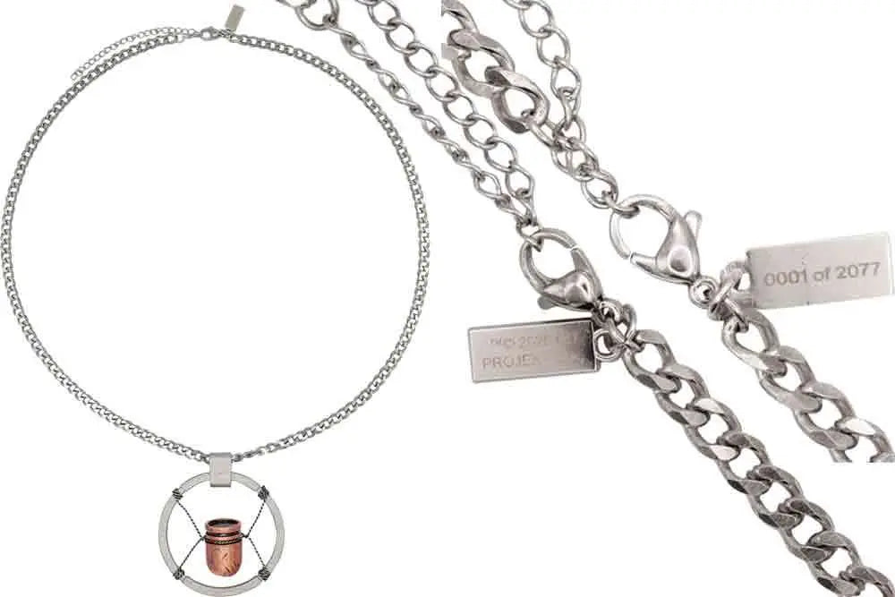 FANATTIK CYBERPUNK 2077 V’S BULLET NECKLACE REPLICA