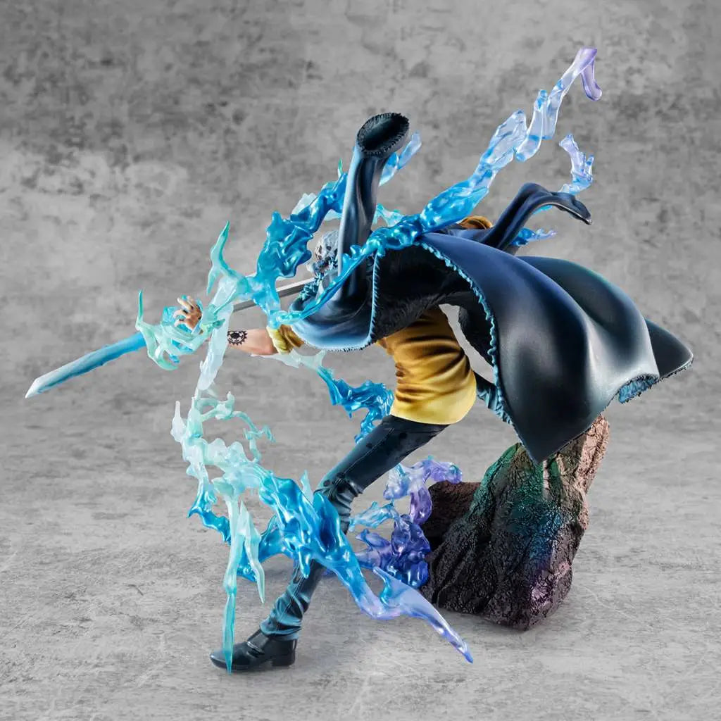 MEGAHOUSE LAW - ONE PIECE RG TRAFALGAR SUEON DEATH AWAKEN WA-MAXIMUM POP STATUA 27 cm