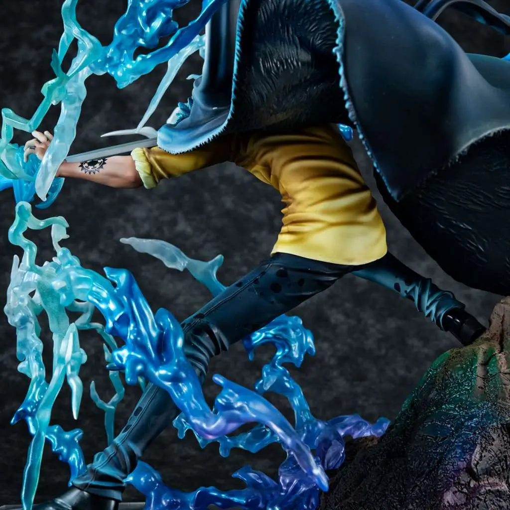 MEGAHOUSE LAW - ONE PIECE RG TRAFALGAR SUEON DEATH AWAKEN WA-MAXIMUM POP STATUA 27 cm