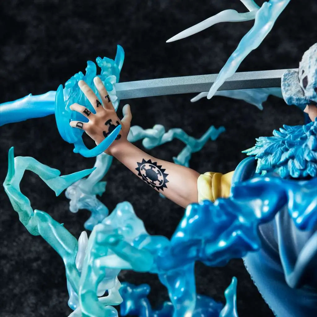 MEGAHOUSE LAW - ONE PIECE RG TRAFALGAR SUEON DEATH AWAKEN WA-MAXIMUM POP STATUA 27 cm
