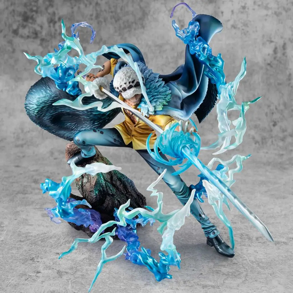 MEGAHOUSE LAW - ONE PIECE RG TRAFALGAR SUEON DEATH AWAKEN WA-MAXIMUM POP STATUA 27 cm