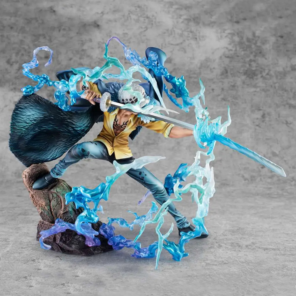MEGAHOUSE LAW - ONE PIECE RG TRAFALGAR SUEON DEATH AWAKEN WA-MAXIMUM POP STATUA 27 cm