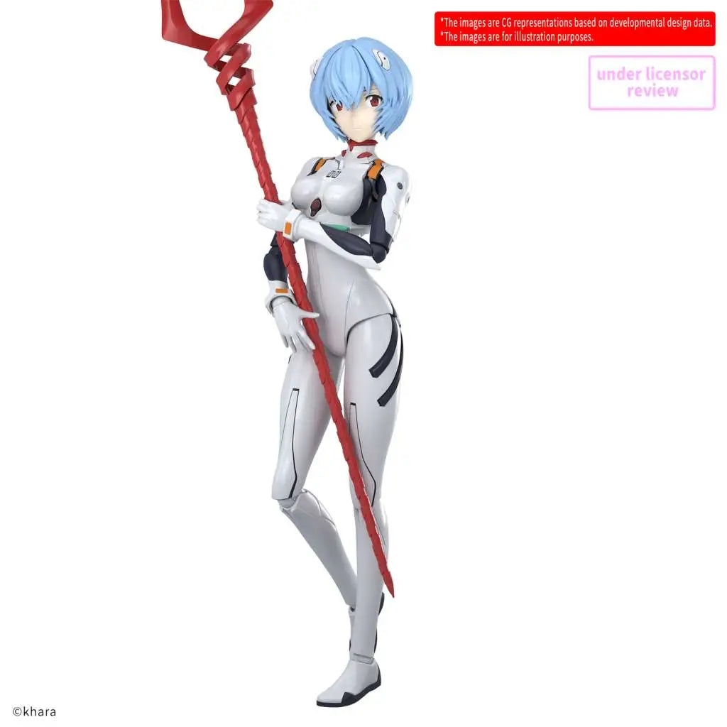 BANDAI 30MP REI AYANAMI PLUG SUIT VER MODEL KIT 15 cm