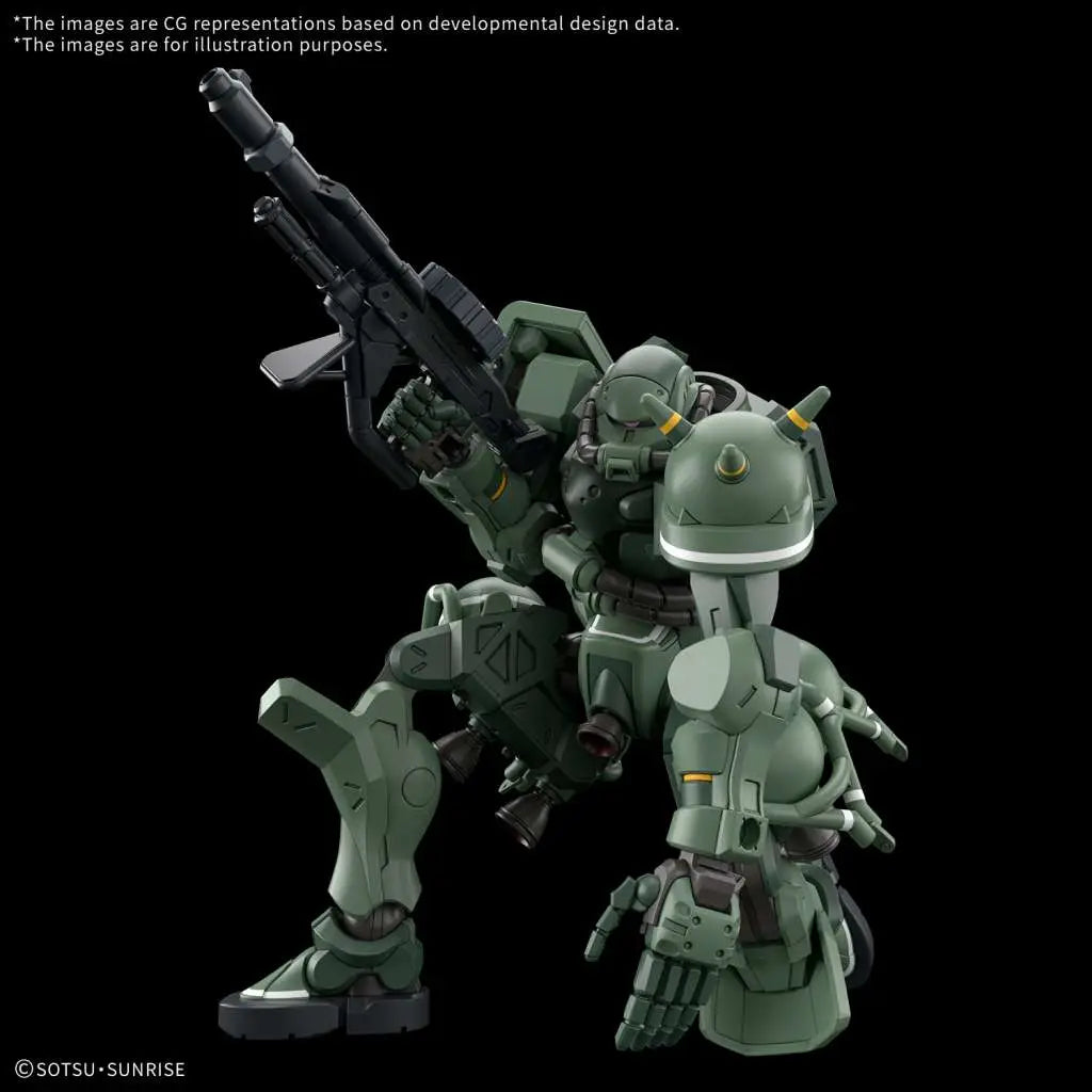 BANDAI HG ZAKU GQ 1/144 MODEL KIT 13 cm