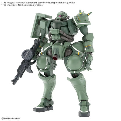 BANDAI HG ZAKU GQ 1/144 MODEL KIT 13 cm