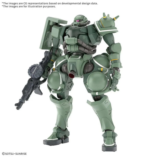 BANDAI HG ZAKU GQ 1/144 MODEL KIT 13 cm