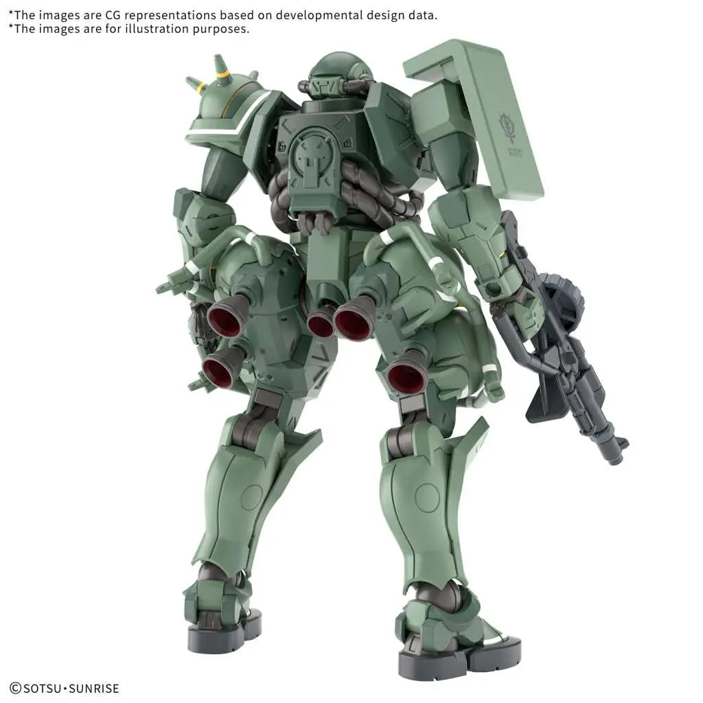 BANDAI HG ZAKU GQ 1/144 MODEL KIT 13 cm