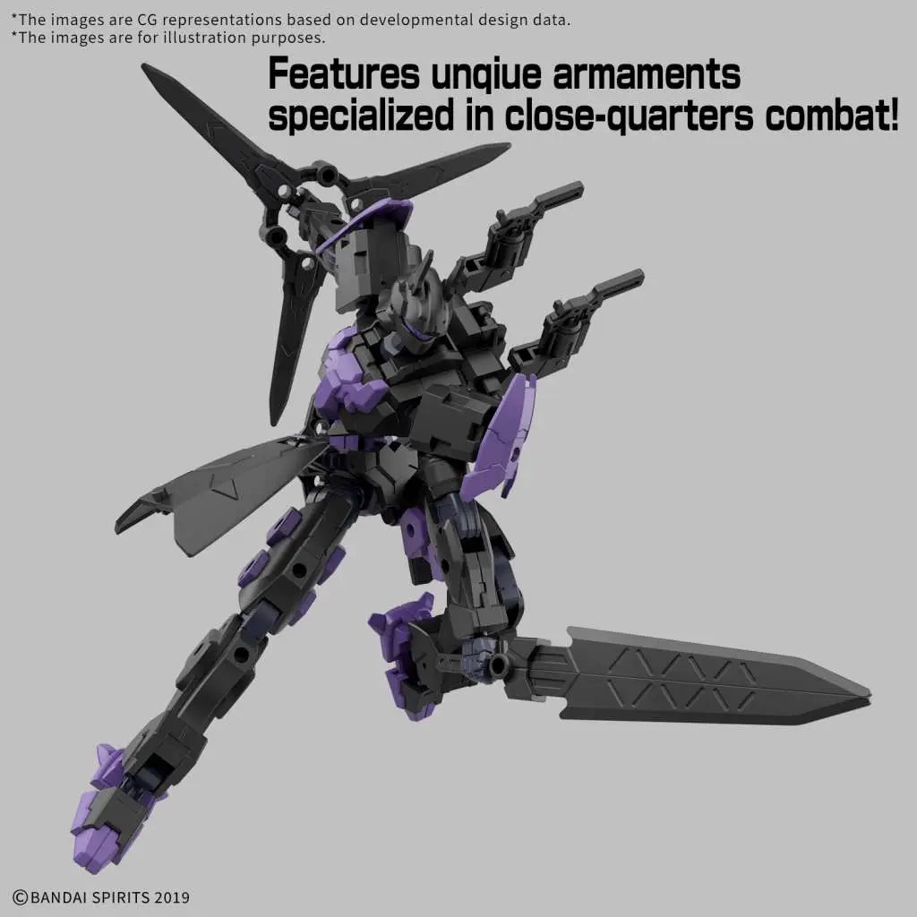 BANDAI 30MM EXM-X20B LEVINIX TYPE-B 1/144 MODEL KIT 13 cm