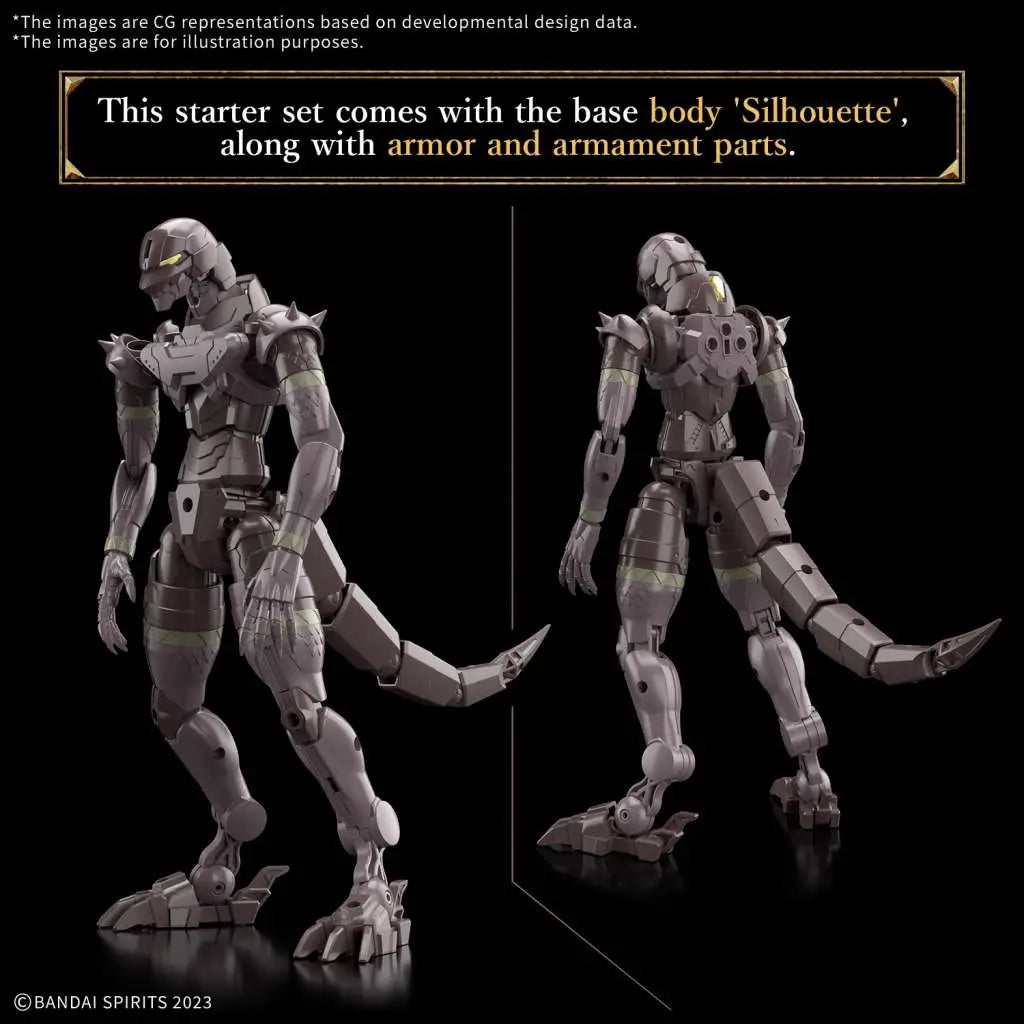 BANDAI 30MF DRAGONIAKNIGHT MODEL KIT 15 cm