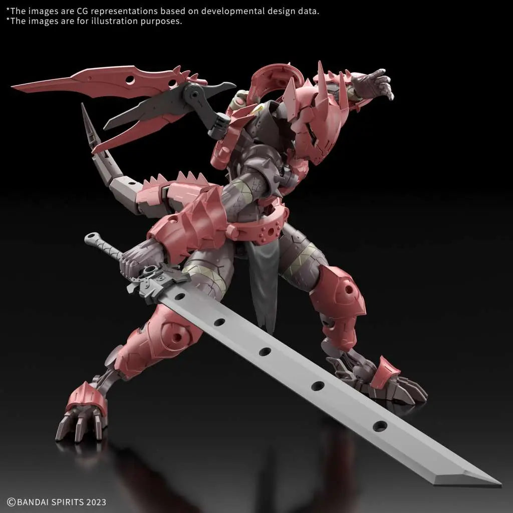 BANDAI 30MF DRAGONIAKNIGHT MODEL KIT 15 cm