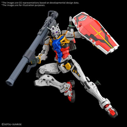 BANDAI - GUNDAM HG WHITE GQ 1/144 MODEL KIT 14 cm