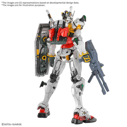 BANDAI - GUNDAM HG WHITE GQ 1/144 MODEL KIT 14 cm