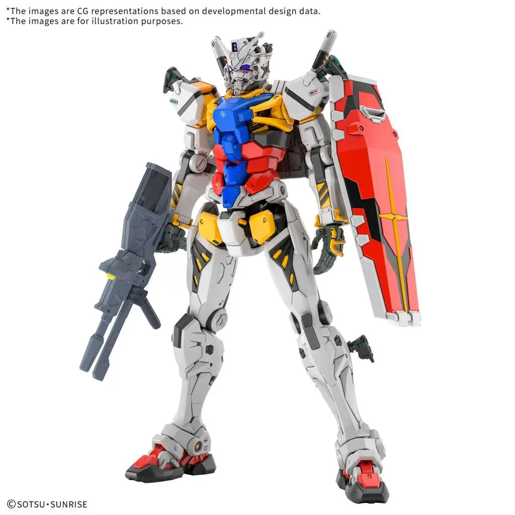 BANDAI - GUNDAM HG WHITE GQ 1/144 MODEL KIT 14 cm