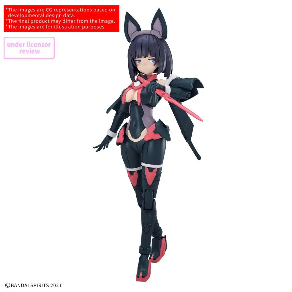 BANDAI 30MS SIS-K00 MICOLULU COLOR B MODEL KIT 13 cm