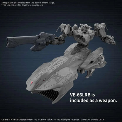 BANDAI 30MM ARMORED CORE VI ARQUEBUS ADD VE-40A MODEL KIT 15 cm