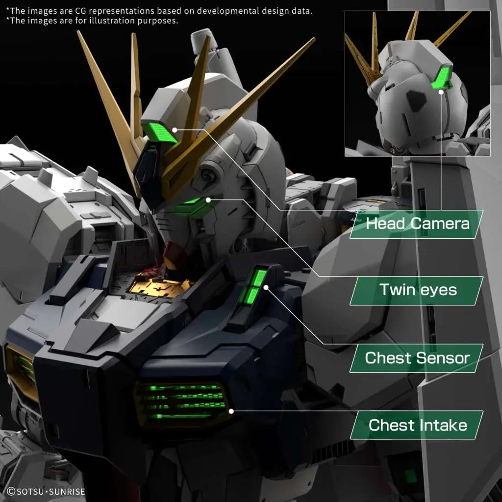 BANDAI - GUNDAM PG NU UNLEASHED LED UNIT MODEL KIT