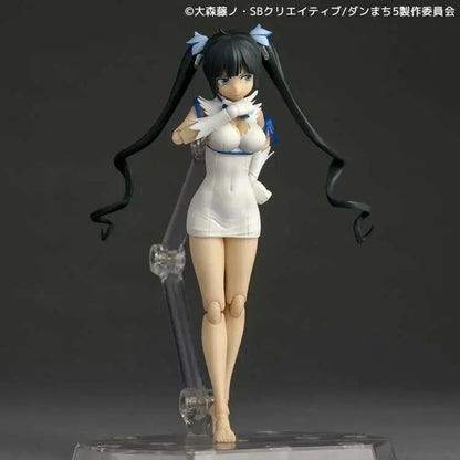 KAIYODO REVOLTECH DANMACHI (IS IT WRONG TRY PICK UP GIRLS DUNGEON?) HESTIA ACTION FIGURE 13 cm