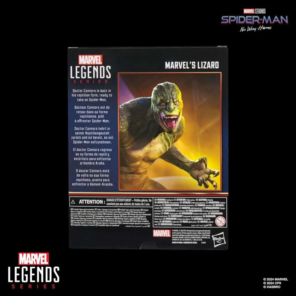 MARVEL LEGENDS SPIDER-MAN NO WAY HOME LIZARD ACTION FIGURE