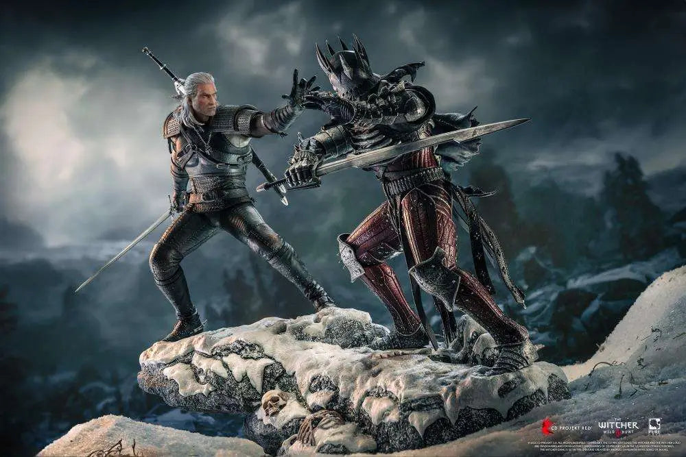 PURE ARTS WITCHER 3: WILD HUNT GERALT EREDIN SCALE DIORAMA 1/6 STATUA L58.5 x l30,5 x H49,5 cm
