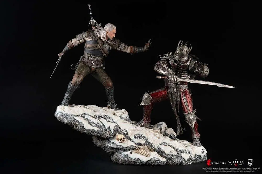 PURE ARTS WITCHER 3: WILD HUNT GERALT EREDIN SCALE DIORAMA 1/6 STATUA L58.5 x l30,5 x H49,5 cm