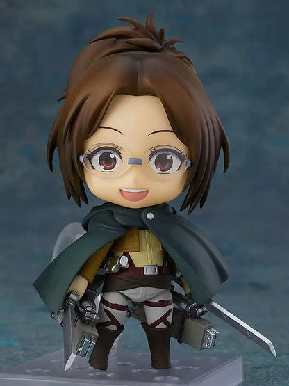 GOOD SMILE COMPANY HANGE & ZOE - ATTACK ON TITAN NENDOROID RERELEASE MINI FIGURA 10 cm