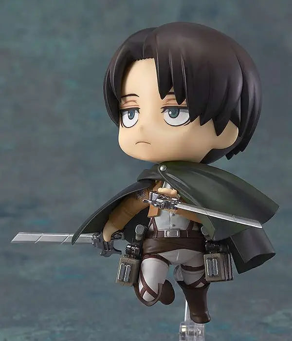 GOOD SMILE COMPANY LEVI - ATTACK ON TITAN NENDOROID RERELEASE MINI FIGURA 10 cm