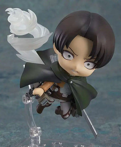GOOD SMILE COMPANY LEVI - ATTACK ON TITAN NENDOROID RERELEASE MINI FIGURA 10 cm