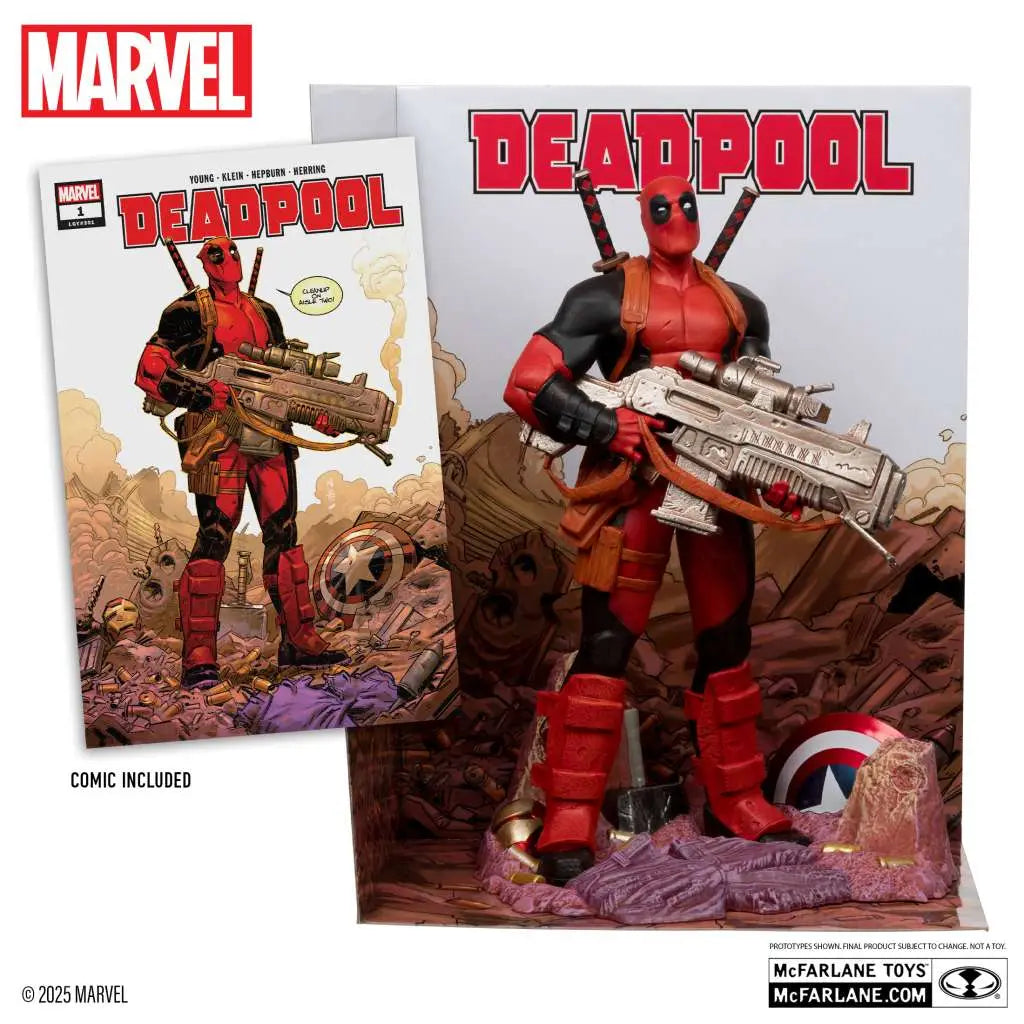 MCFARLANE TOYS 25 DEADPOOL - MARVEL COLLECTION W5 1:6 (DEADPOOL #1) FIGURA 28 cm