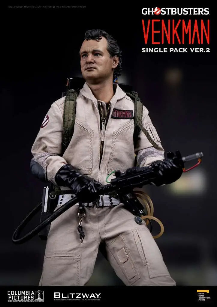 BLITZWAY GHOSTBUSTERS DR. PETER VENKMAN VER.2 1/6 ACTION FIGURE 30 cm