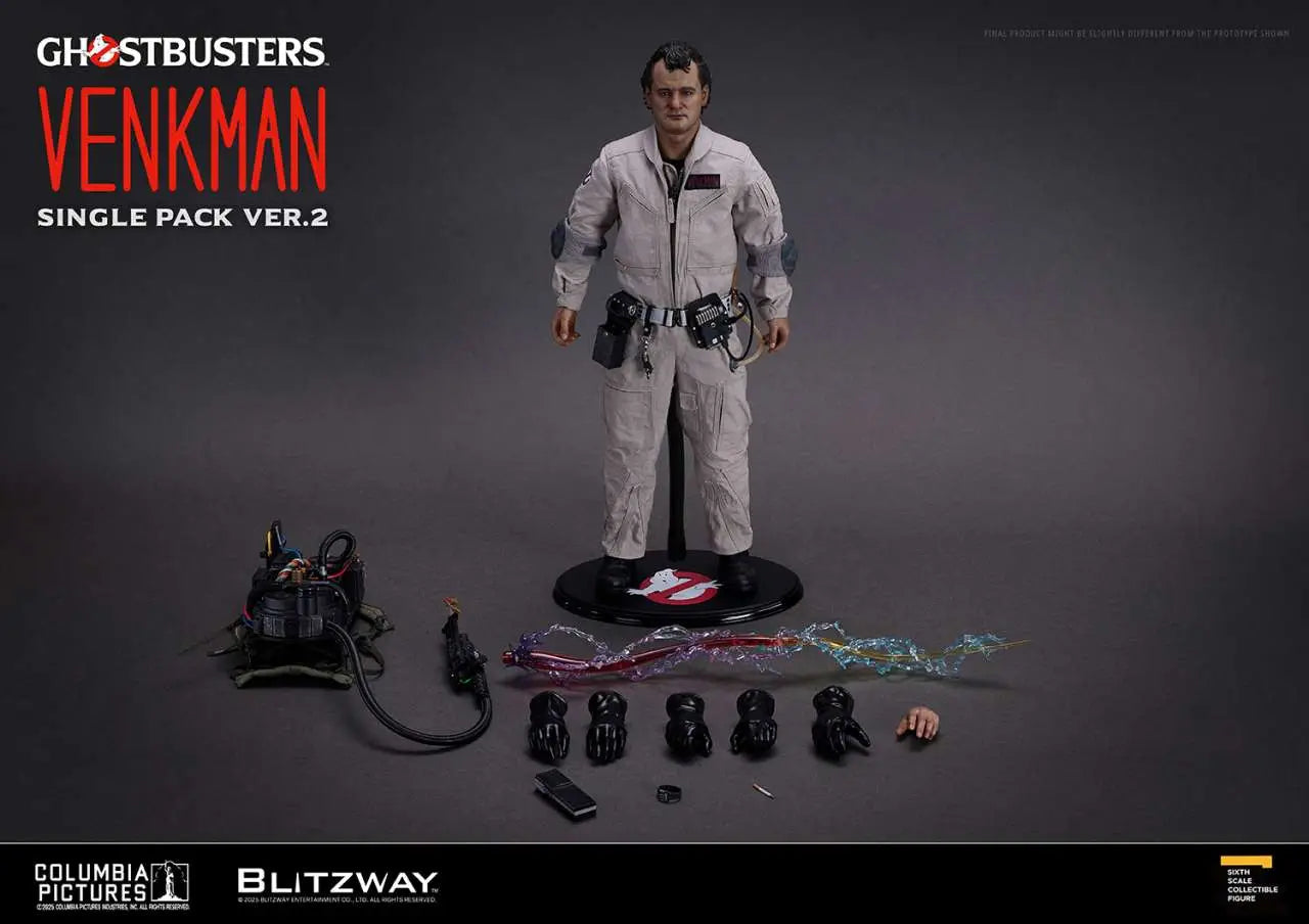 BLITZWAY GHOSTBUSTERS DR. PETER VENKMAN VER.2 1/6 ACTION FIGURE 30 cm