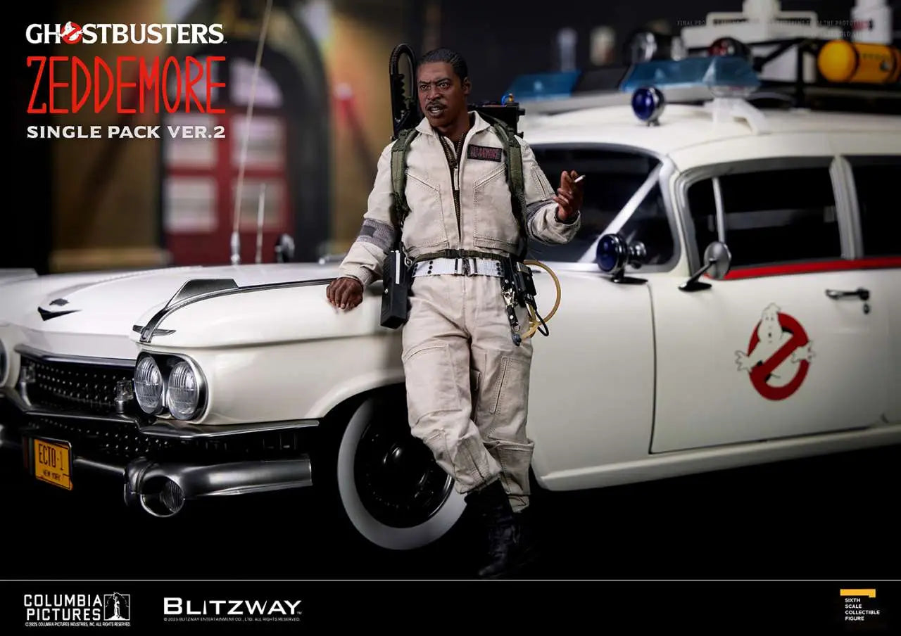 BLITZWAY GHOSTBUSTERS WINSTON ZEDDEMORE VER.2 1/6 ACTION FIGURE 30 cm