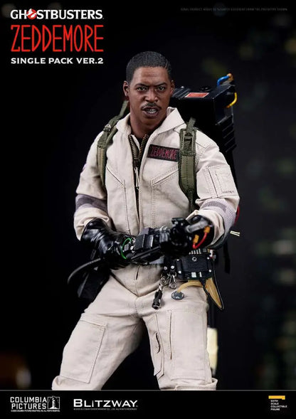 BLITZWAY GHOSTBUSTERS WINSTON ZEDDEMORE VER.2 1/6 ACTION FIGURE 30 cm