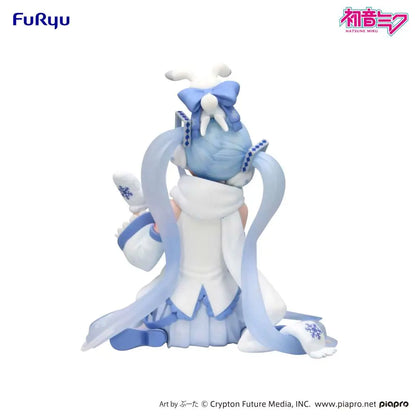 FURYU HATSUNE MIKU SNOW MIKU SKY TOWN 10TH ANN NOODLE STOPPER FIGURA 10 cm