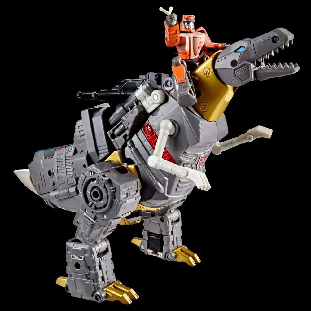 TRANSFORMERS STUDIO SERIES TRANSFORMERS THE MOVIE GRIMLOCK AND WHEELIE ACTION FIGURE