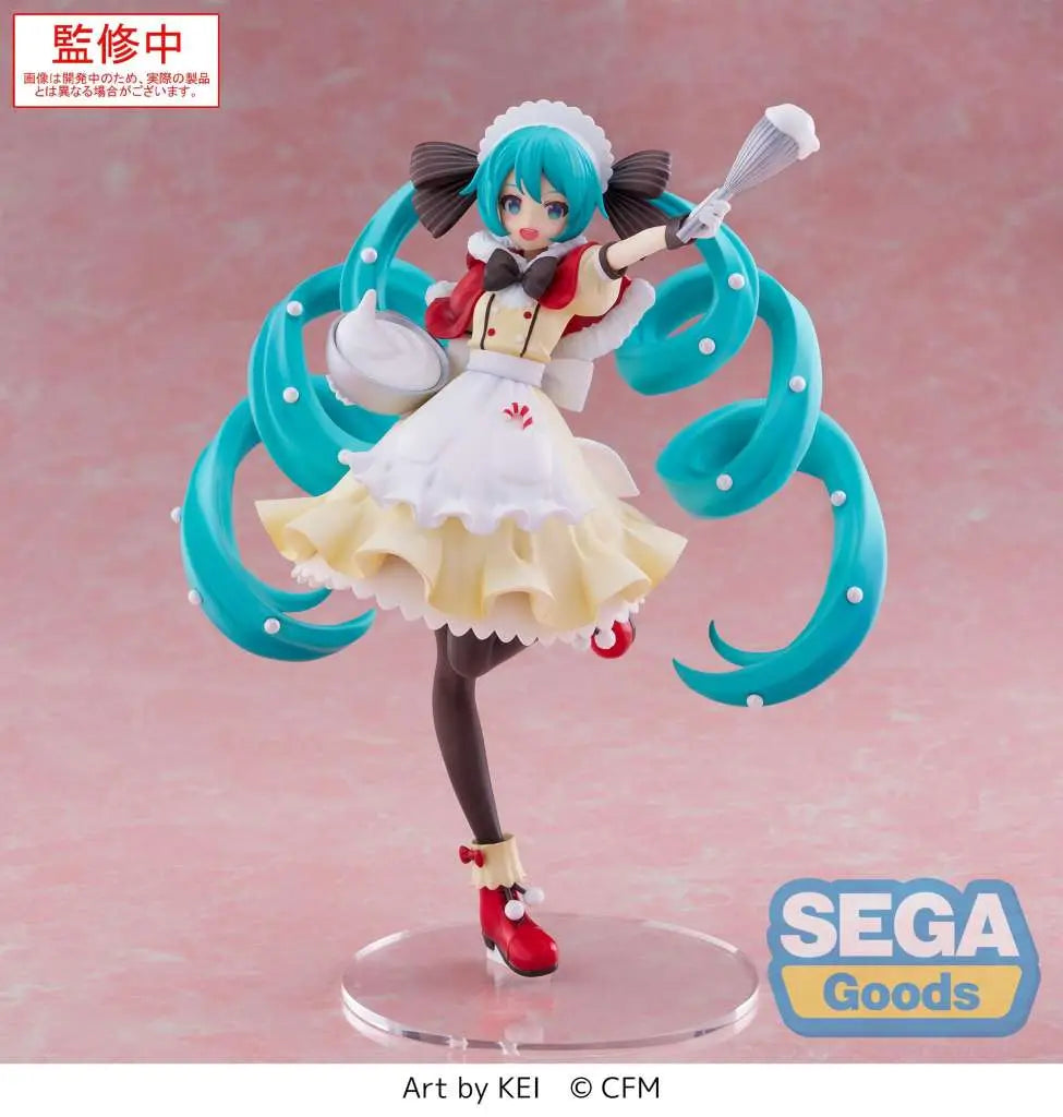 SEGA LUMINASTA HATSUNE MIKU CHRISTMAS 2025 FIGURA 20 cm