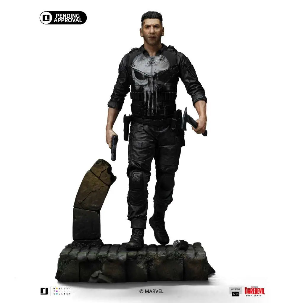 IRON STUDIOS DAREDEVIL & PUNISHER - MARVEL BORN AGAIN 1/10 STATUA 20.68cm