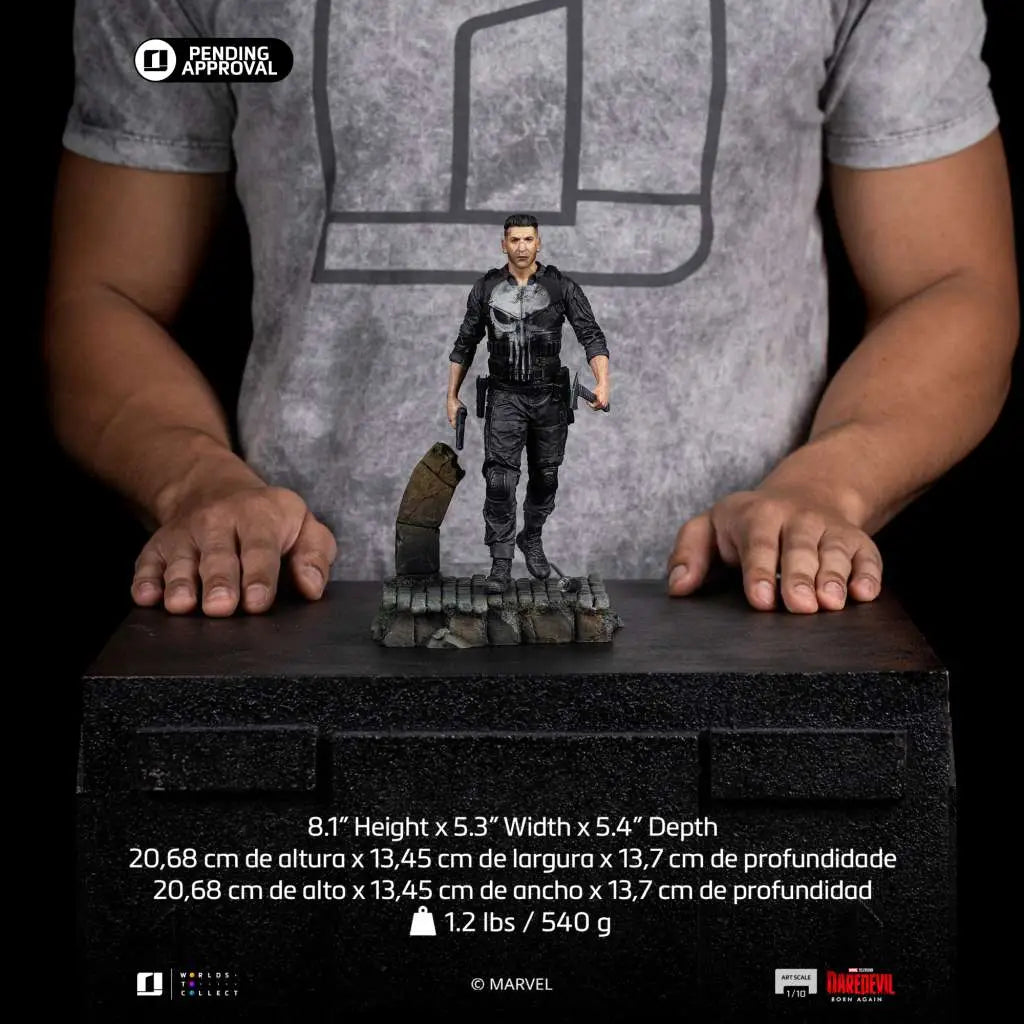 IRON STUDIOS DAREDEVIL & PUNISHER - MARVEL BORN AGAIN 1/10 STATUA 20.68cm