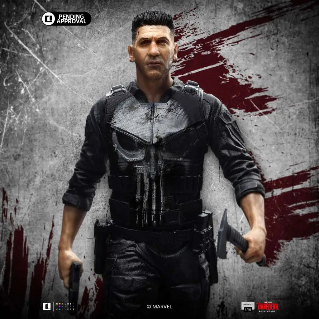 IRON STUDIOS DAREDEVIL & PUNISHER - MARVEL BORN AGAIN 1/10 STATUA 20.68cm