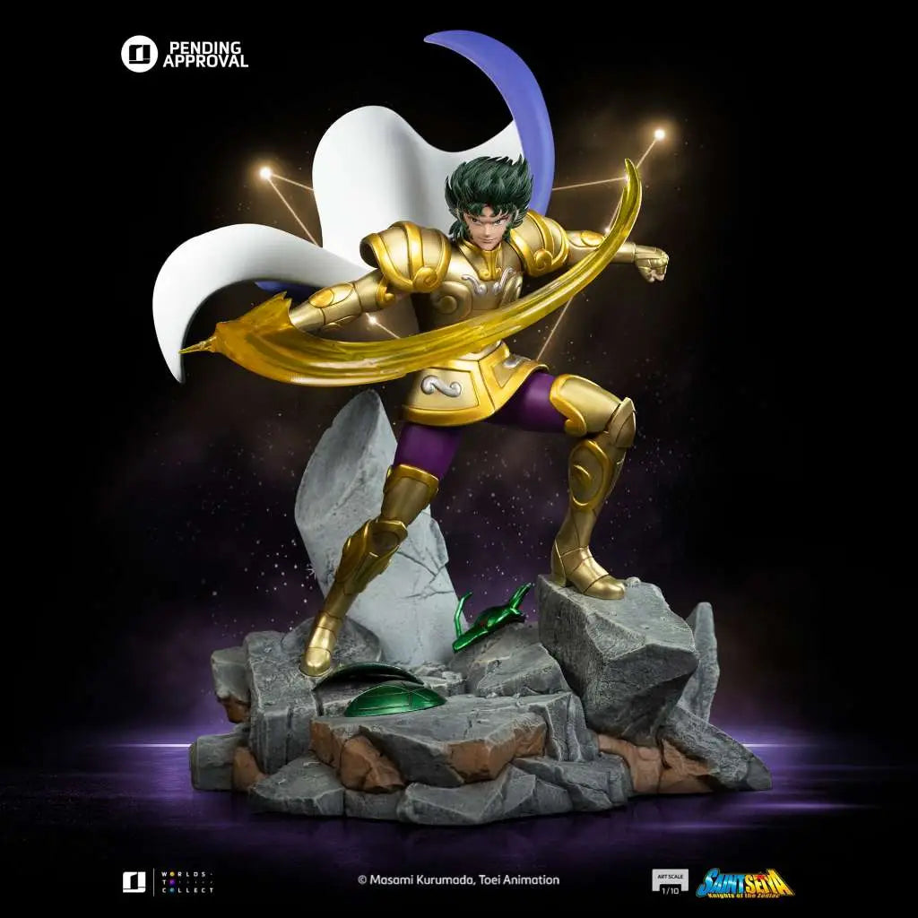 IRON STUDIOS SHURA & CAPRICORN - SAINT SEIYA 1/10 STATUA 22072025 cm