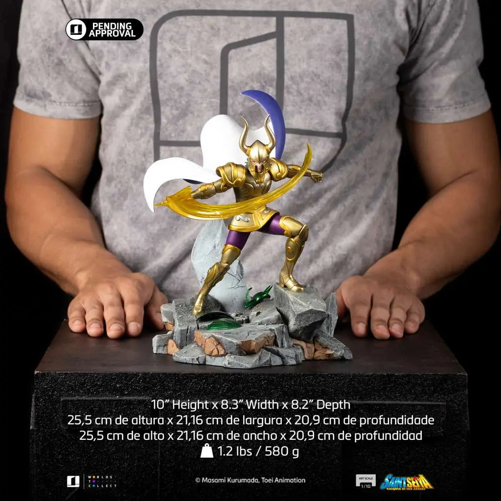 IRON STUDIOS SHURA & CAPRICORN - SAINT SEIYA 1/10 STATUA 22072025 cm