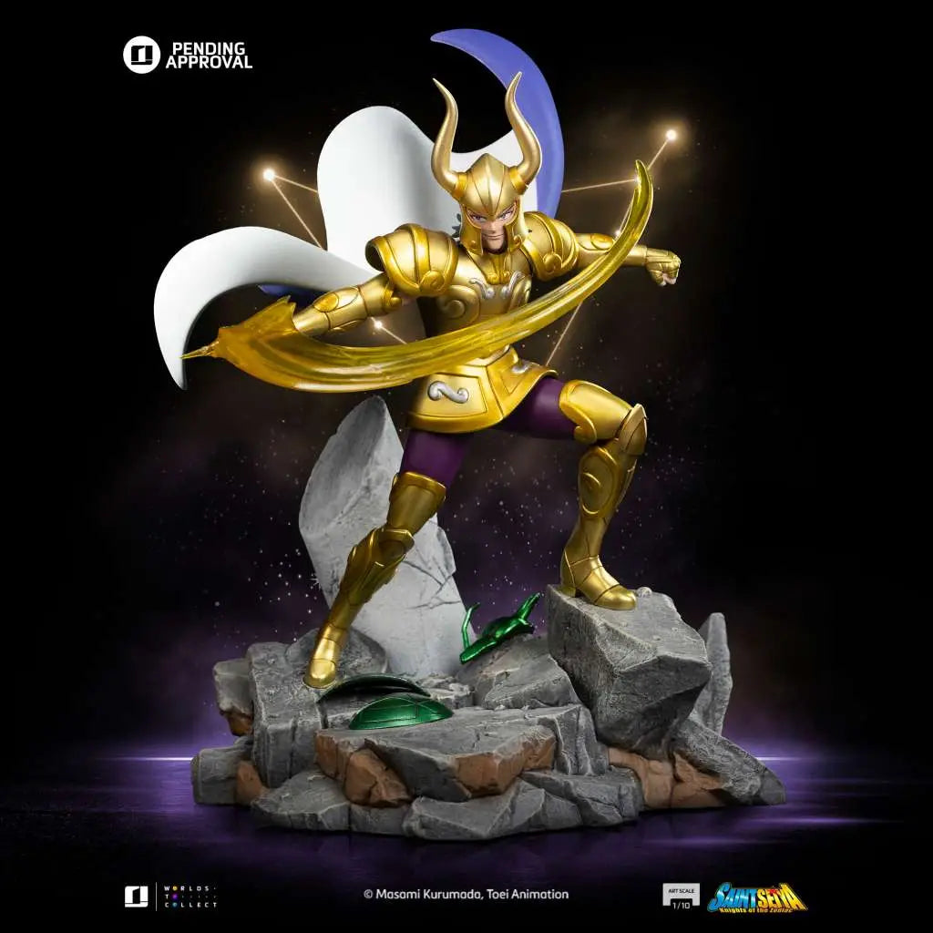 IRON STUDIOS SHURA & CAPRICORN - SAINT SEIYA 1/10 STATUA 22072025 cm
